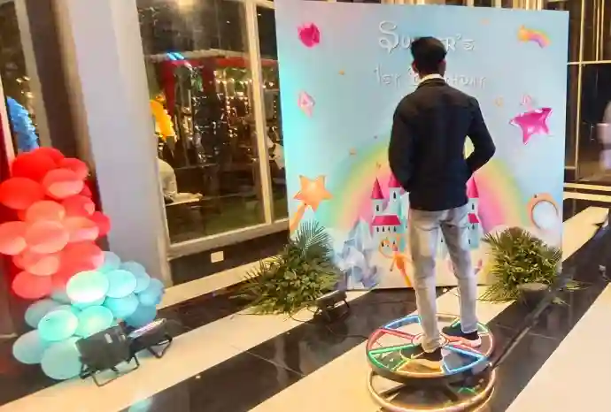 Noida 360 photobooth rental 