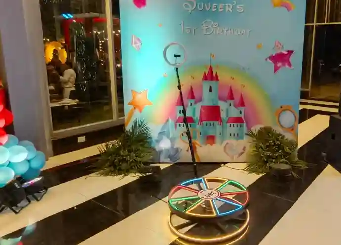 Noida 360 photobooth rental 