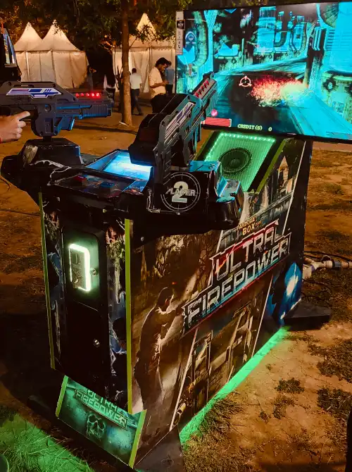 Alien Shooter Arcade Game on Rent in Gurgaon