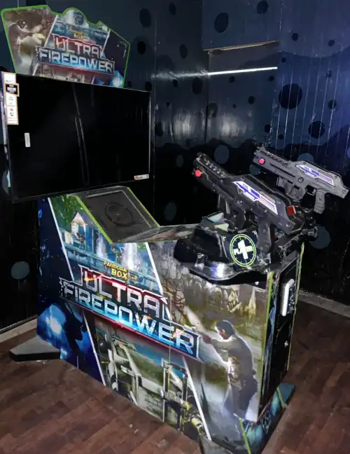 Two player arcade shooting game for guests in Gurgaon