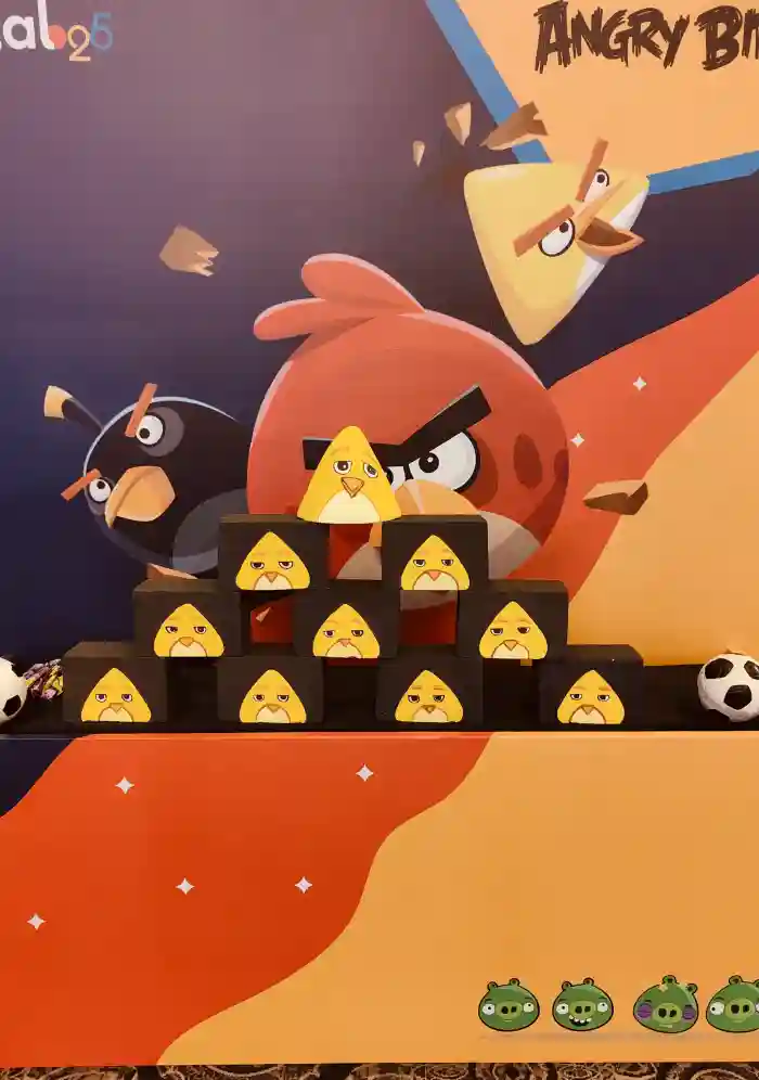 Angry Bird target game ready for guests in Mumbai