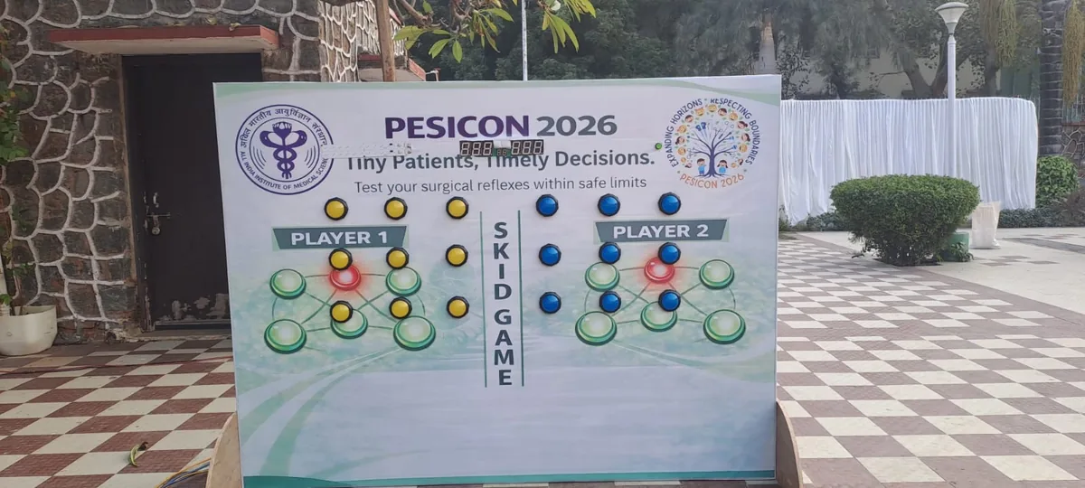Branded reaction skill game prepared for guests in Mumbai