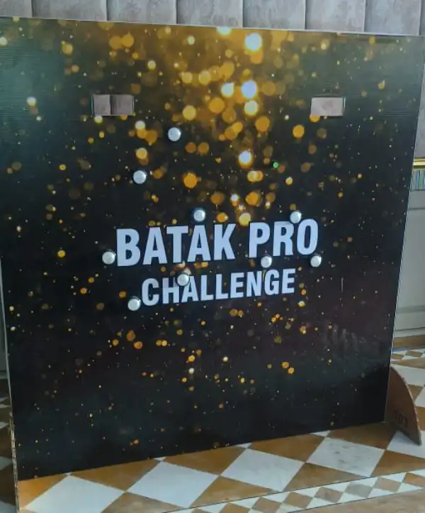 Batak Pro reaction wall ready for guests in Gurgaon