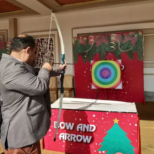 Archery game rental Gurgaon, bow and arrow on rent in gurgaon