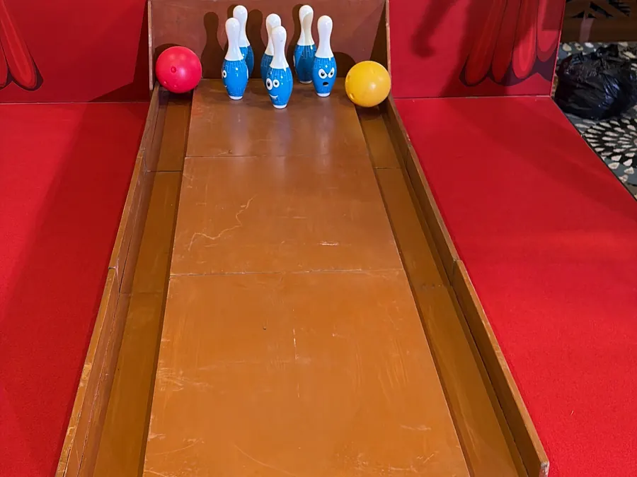 Bowling Alley Game setup prepared for an event in Lucknow