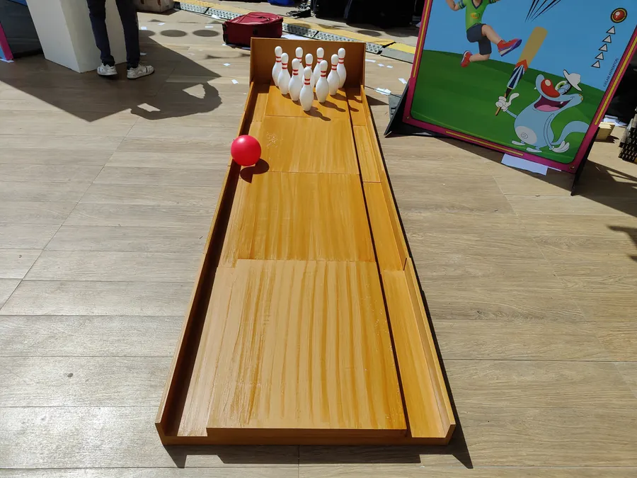 Bowling Alley Game game zone ready for guest engagement in Lucknow