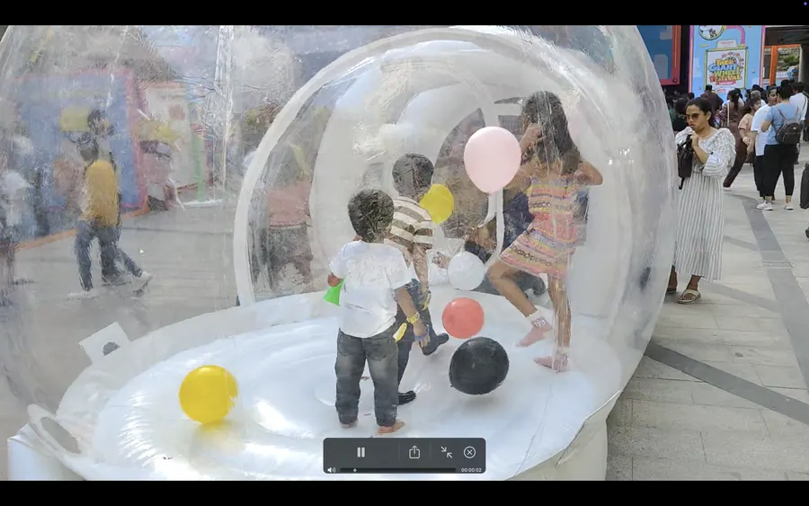 Bubble House rental setup for parties and corporate events in Gurgaon
