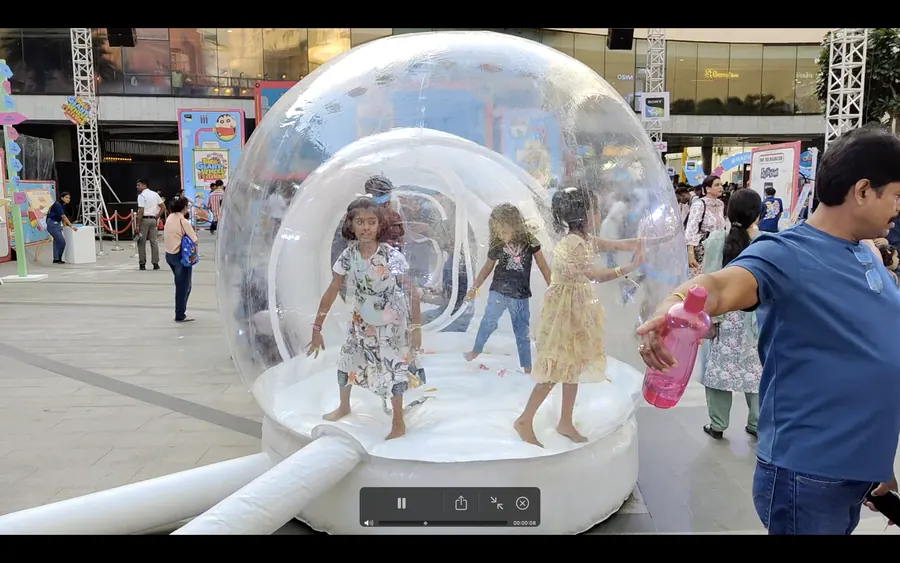 Bubble House game zone ready for guest engagement in Gurgaon