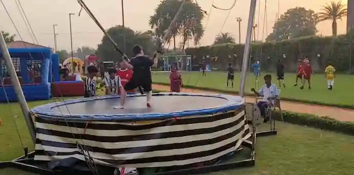 bungee jumping, bungee jumping near me, bungee jumping trampoline, tandem bungee jump, bungee jump experience, indoor bungee jumping, bungee diving, bungee jumping price, Indian bungee jumping, Gurgaon adventure activities