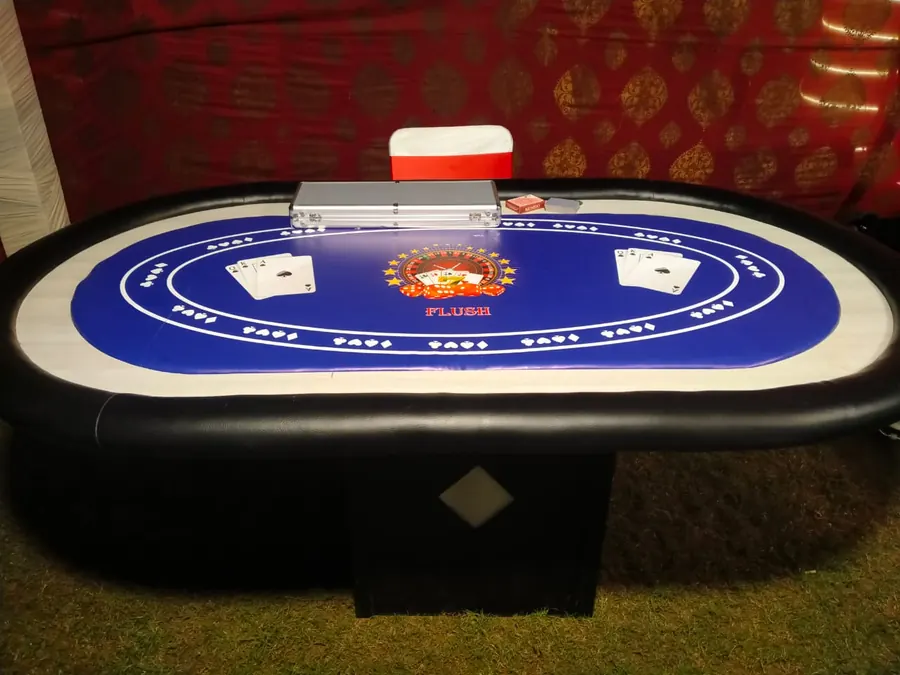 Casino Table Game setup prepared for an event in Chandigarh