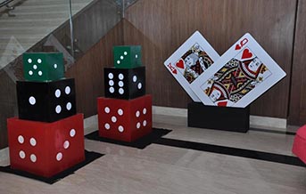 casino theme party planners in Delhi, Gurgaon and Noida