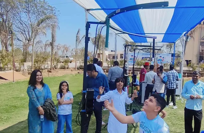 Catch the Stick Game rental setup for parties and corporate events in Mumbai