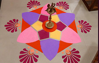 Creative Diwali theme party decor in Noida