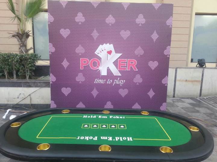 Poker casino table setup for Jaipur events Poker casino table setup for Jaipur events