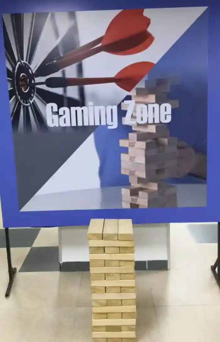 Giant Jenga for big party games rental in Goa