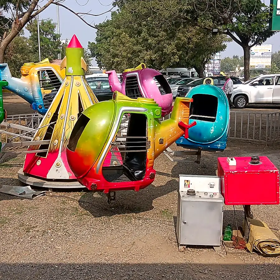 Aeroplane Ride for big party games rental in Goa