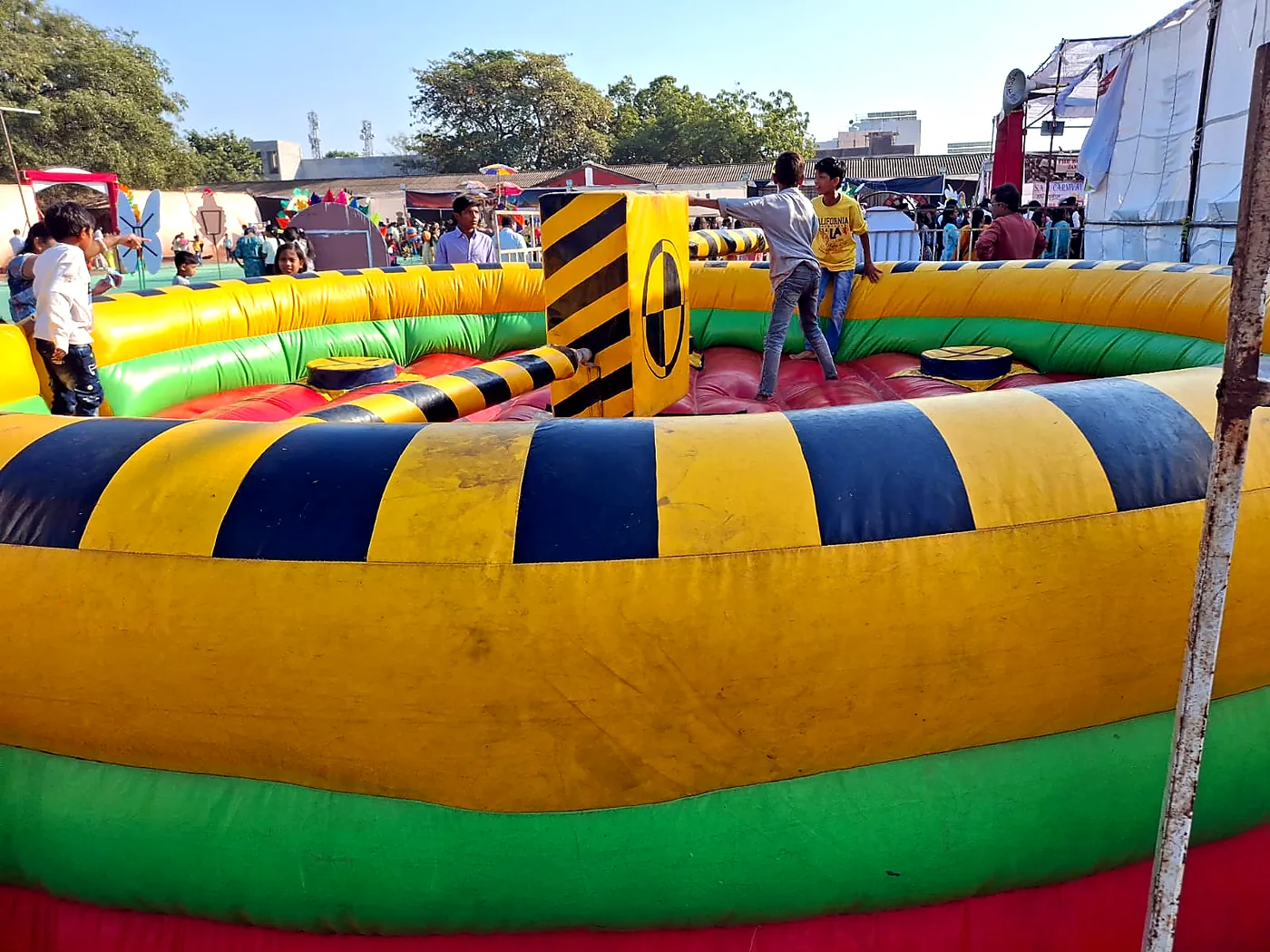 Meltdown inflatable game rental in Goa