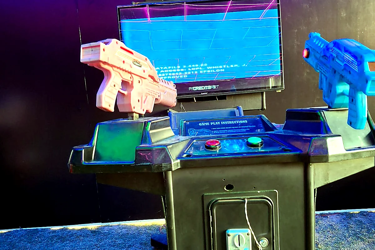 Alien Shooting Arcade Game on Rent in Goa