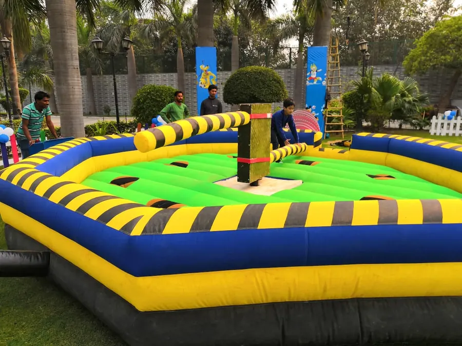 Meltdown Game setup prepared for an event in Mumbai