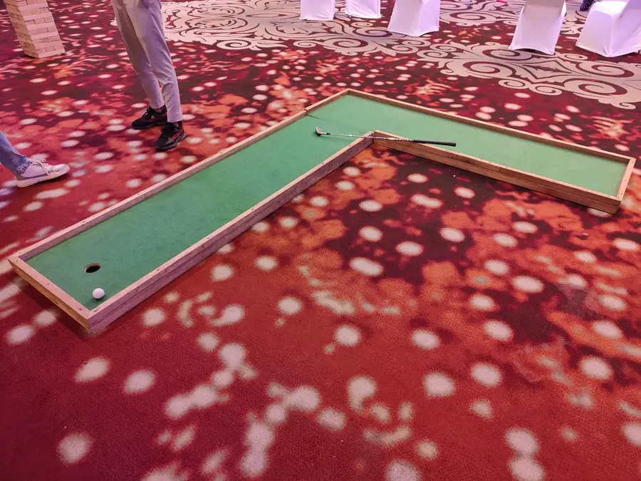 Mini Golf Game game zone ready for guest engagement in Mumbai