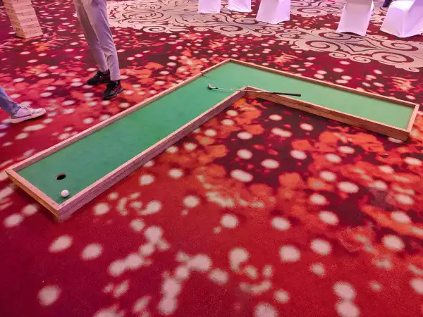 Mini golf game rental for events in Mumbai