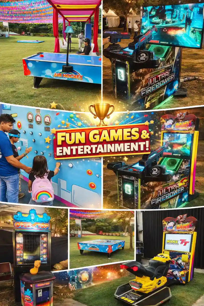 party games package gurgaon, games package for events in gurgaon