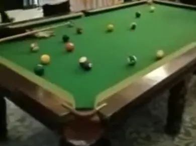 Pool Table setup prepared for an event in Mumbai