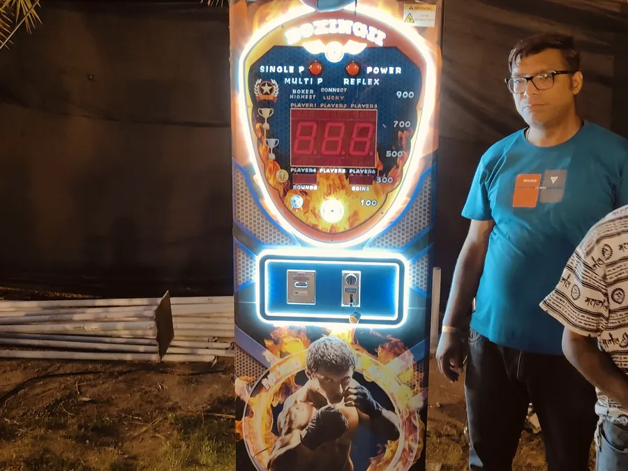 Power Punch Arcade Game game zone ready for guest engagement in Chandigarh