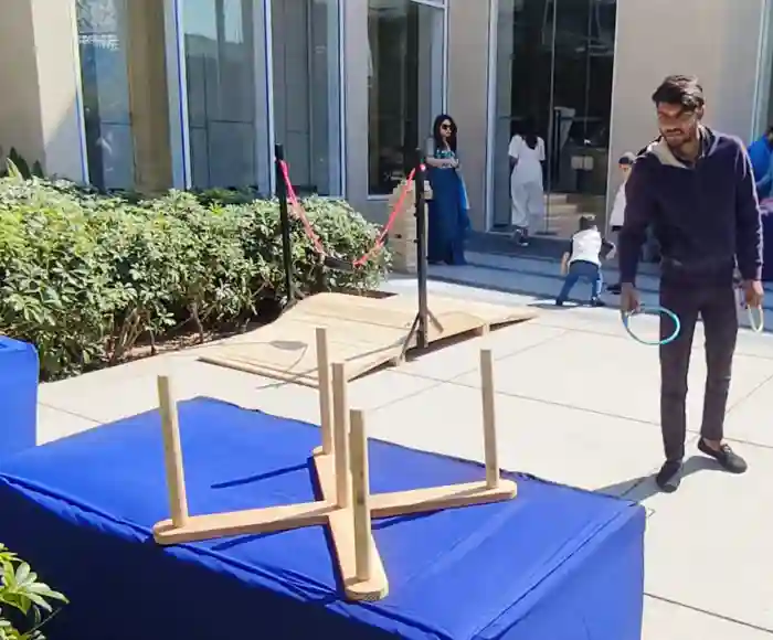 ring toss game rental Gurgaon, kids party games, carnival game hire, corporate event games, party games Gurgaon