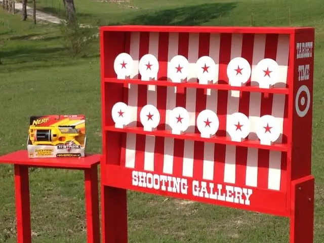 Shooting gallery carnival game rental in Mumbai