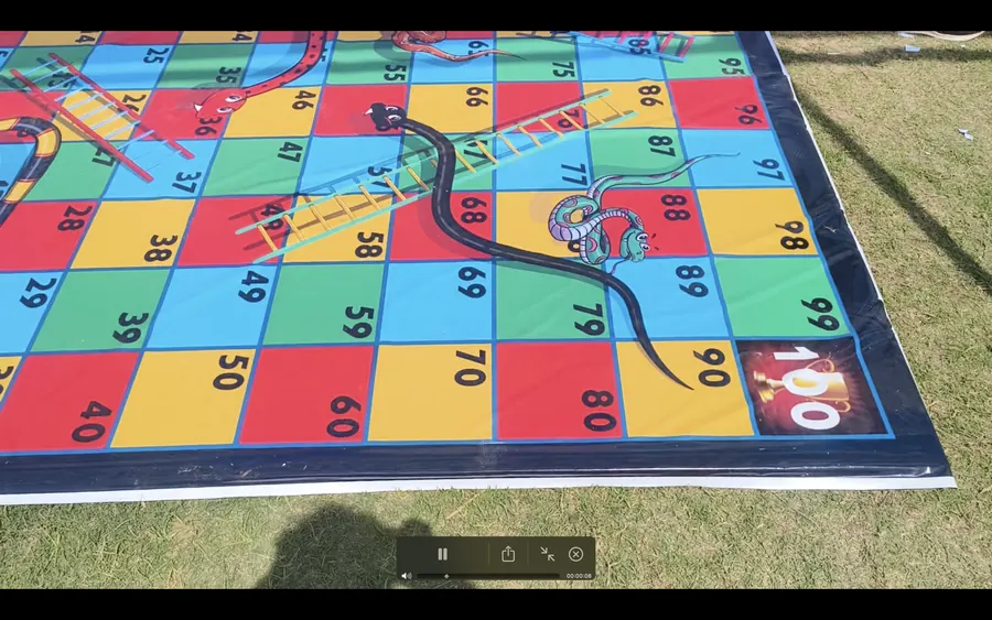 Snake and Ladder Game rental setup for parties and corporate events in Mumbai