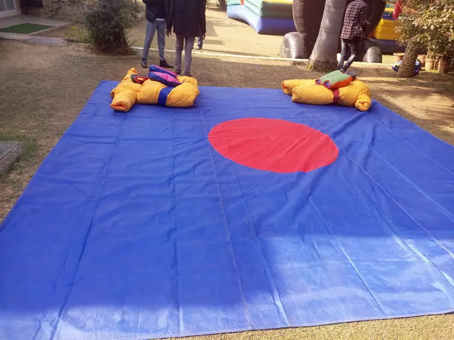 Sumo Suit Game rental setup for parties and corporate events in Mumbai