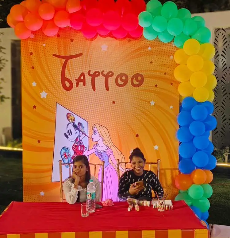 Tattoo Artist entertainment service for events in Gurgaon