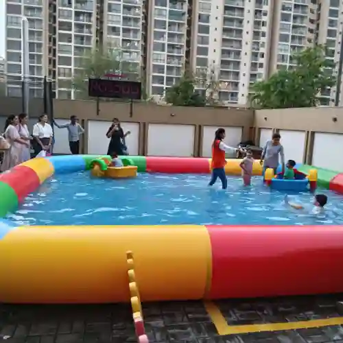 Water Pool rental for summer parties and Holi celebrations