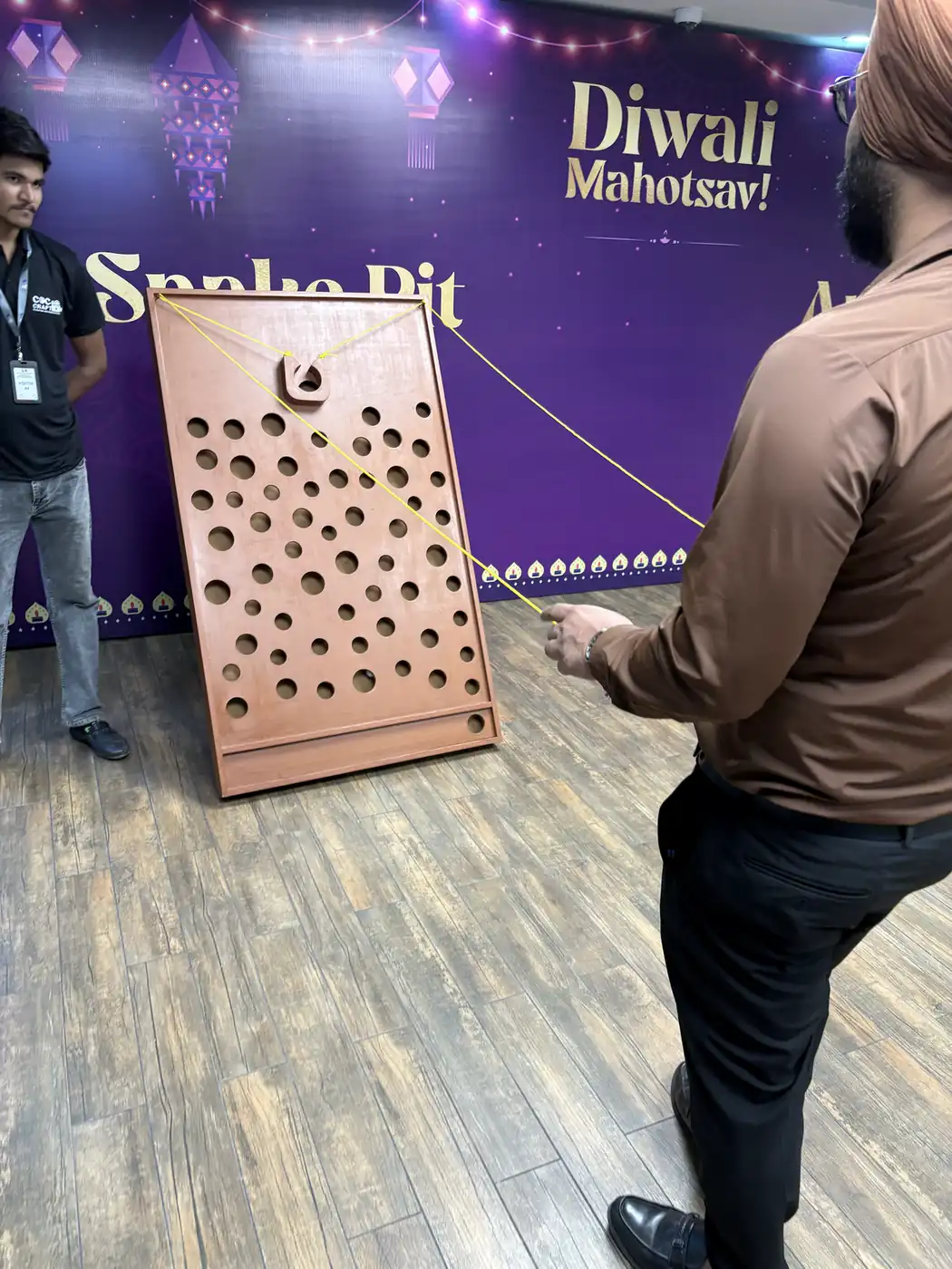 Air Stabilizer Snake Pit wooden game on rent in Gurgaon