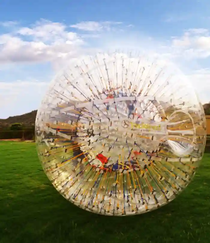 zorbing Gurgaon, inflatable zorb ball rental, zorbing ball India, waterzorb event games, inflatable games Gurgaon